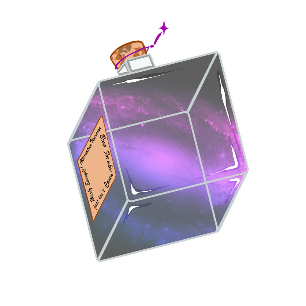 Da artista Ema Parreira, ilustração digital inspirado em desenhos animados, fanfics