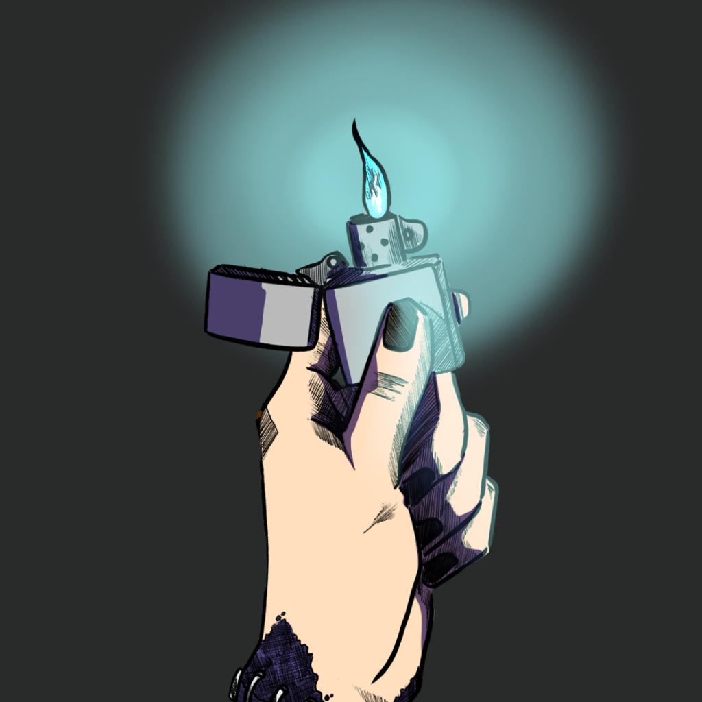 Ilustração digital de My Hero Academia