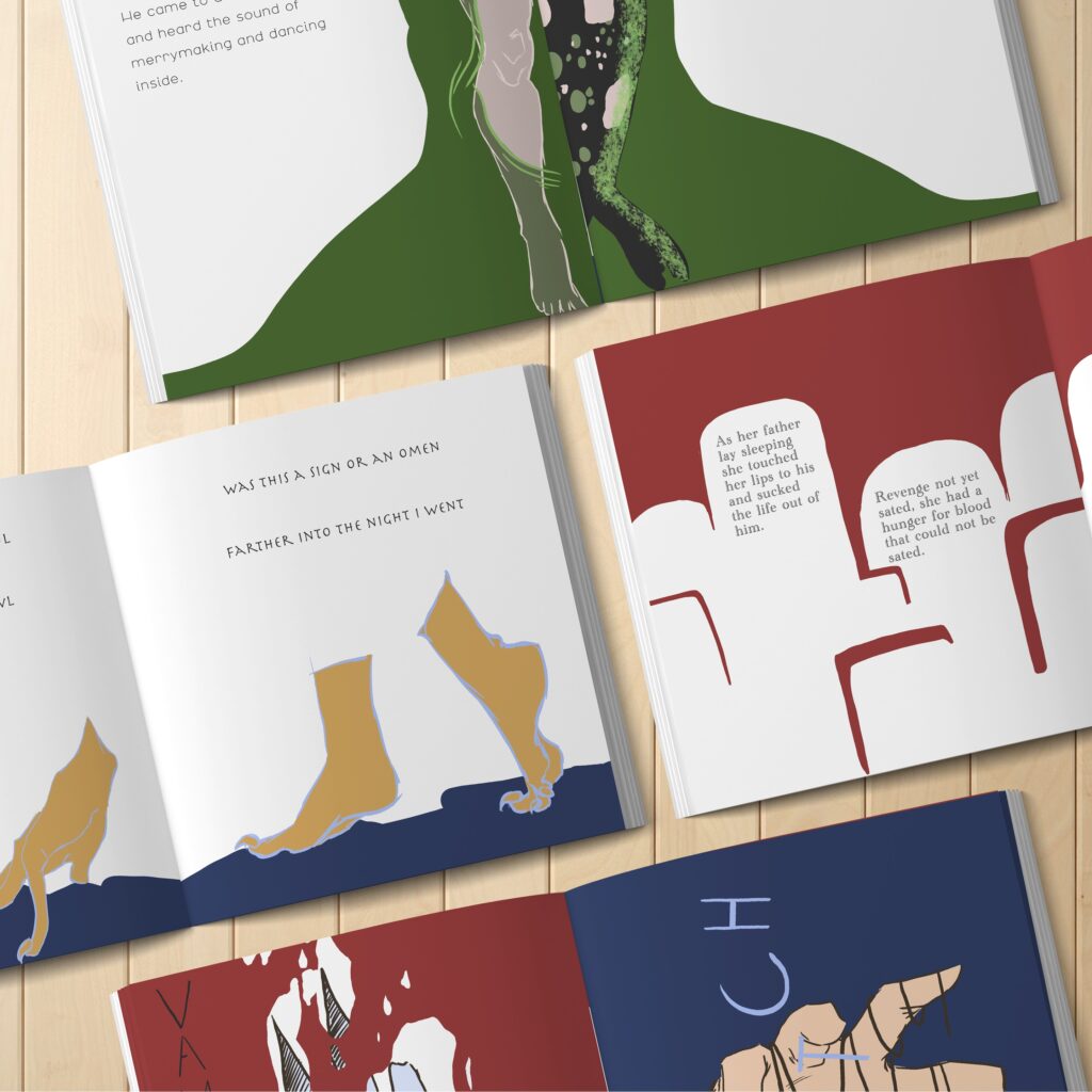 Ilustração digital de zine