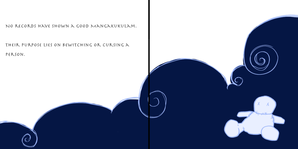 Da artista Ema Parreira, fanzine digital de criaturas mitológicas, bruxas