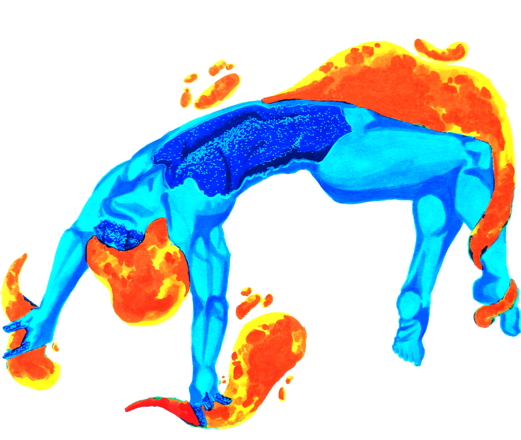 Da ilustradora portuguesa Ema Parreira, desenho original em canetas Copic